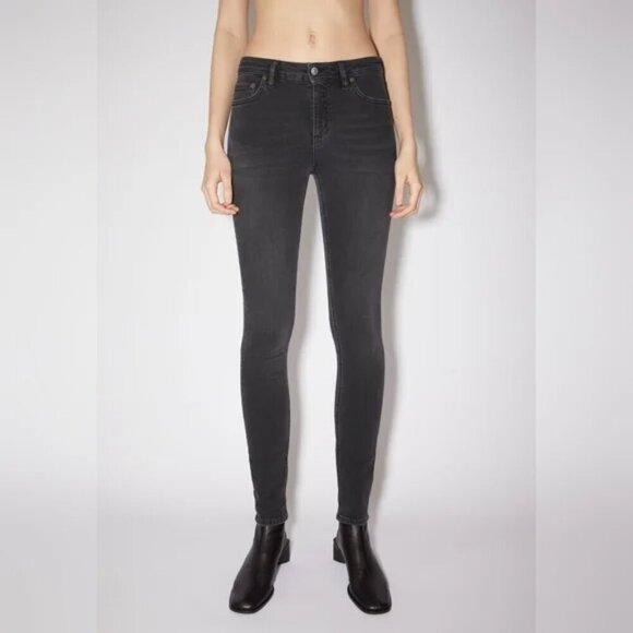 Acne Studios | Climb skinny fit jeans in used black - Picture 11 of 11